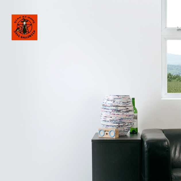 Stay at Home Save Halloween Cheeky Witch by Cheeky Witch